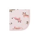 4 Pack Girls Leopard Terry Burp Cloths Image 7