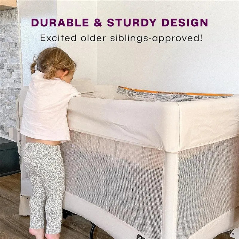 4Moms - Breezeplus Playard, Birch Image 4