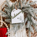 Custom Family Ornament - Acrylic Cutout
