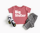 Big Sister Kid's Retro Sibling Tee