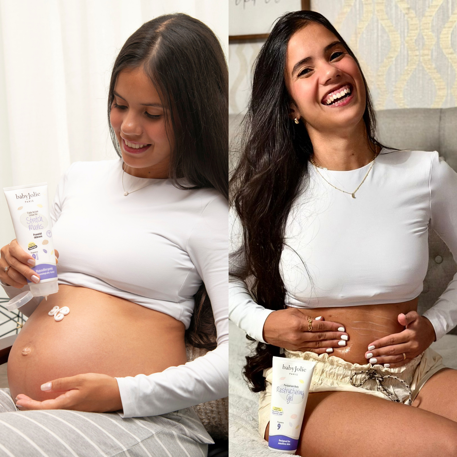 Baby Jolie - estrias para cuidados com a mãe ação tripla 7,5 onças