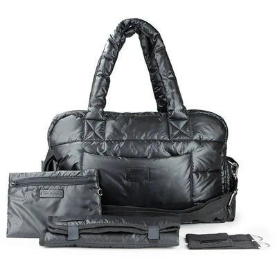 7 A.M. Voyage - Soho Diaper Bag, Black Image 1