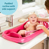 Banheira The First Years Sure Comfort Deluxe Newborn to Toddler com Sling - Rosa