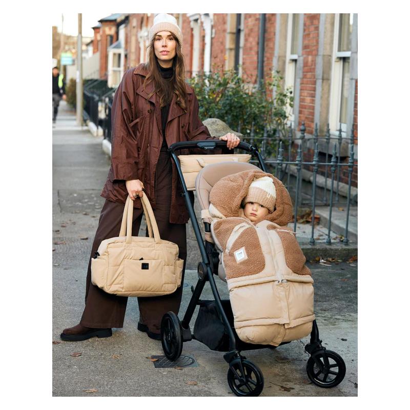 7AM - Soho Diaper Bag Carryall - Oat Image 6