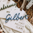 Custom Family Ornament - Acrylic Cutout