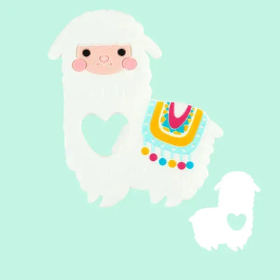 Brinquedo de dentição de silicone alpaca