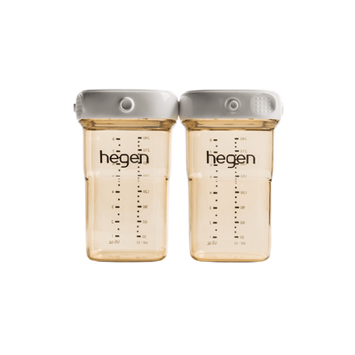 Hegen PPSU Breast Milk Storage - 240ml/8oz - 2-Pack