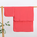 Berry Red Bamboo Swaddle Blanket