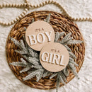It's a Boy/Girl Gender Reveal Round