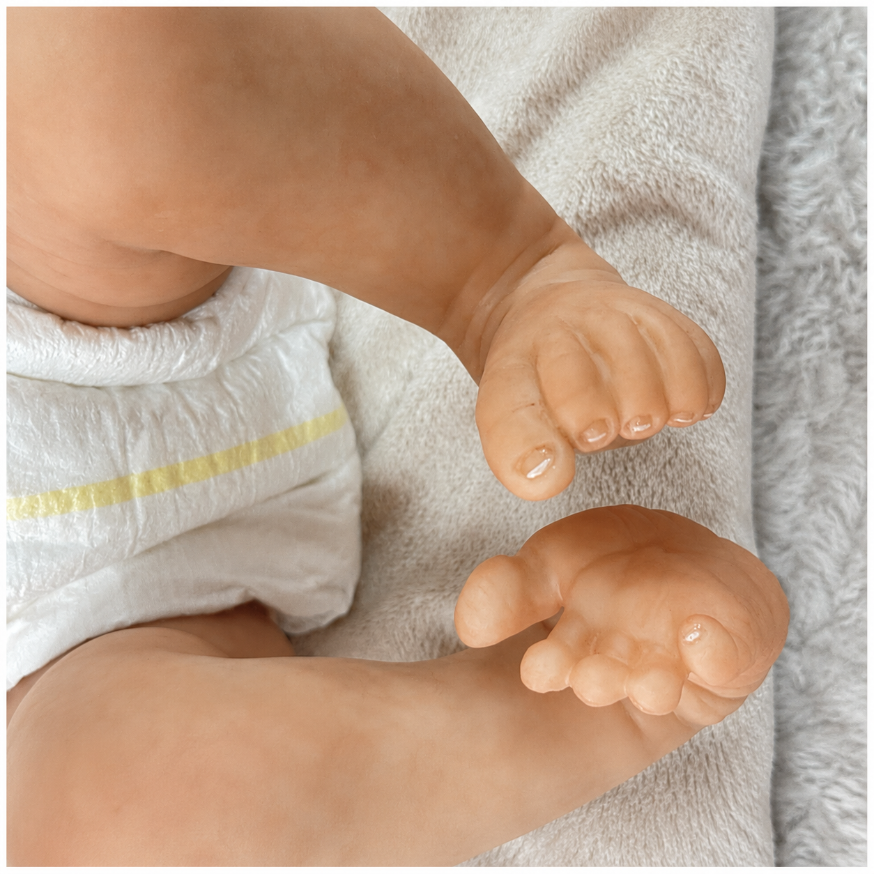 Reborn Baby Dolls - White Vinyl, Jocy