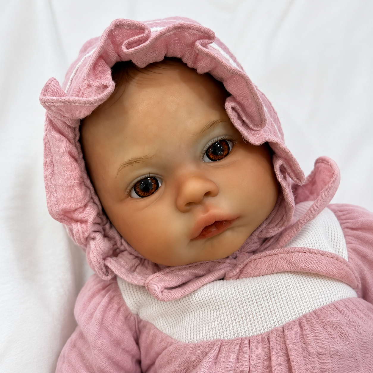 Reborn Baby Doll - White Vinyl Jocy
