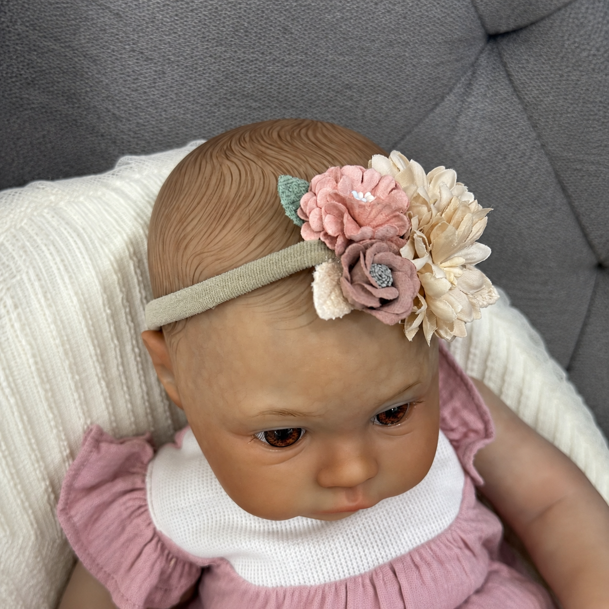 Reborn Baby Doll - White Vinyl Jocy