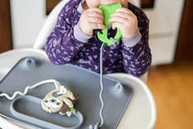 Brinquedo de dentição de silicone para bebê preguiça
