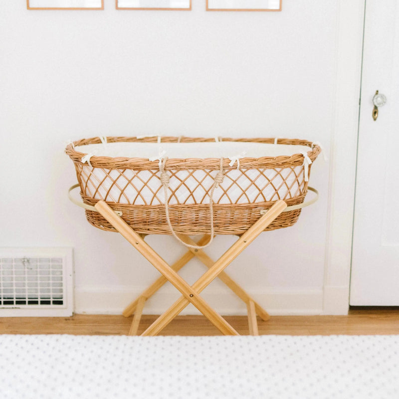 Suporte Estacionário para Berço - Pinho Natural