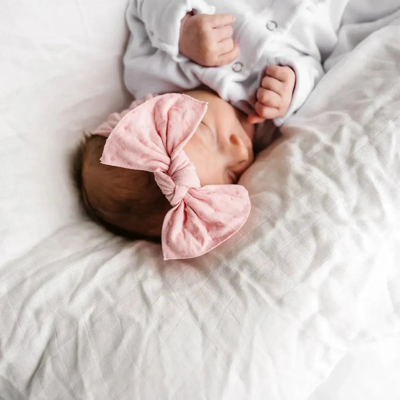 NÓ SHABBY MODELADO: ponto rosa / rosa