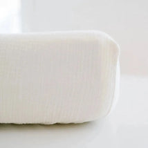 Lençol de berço de algodão impermeável - musselina