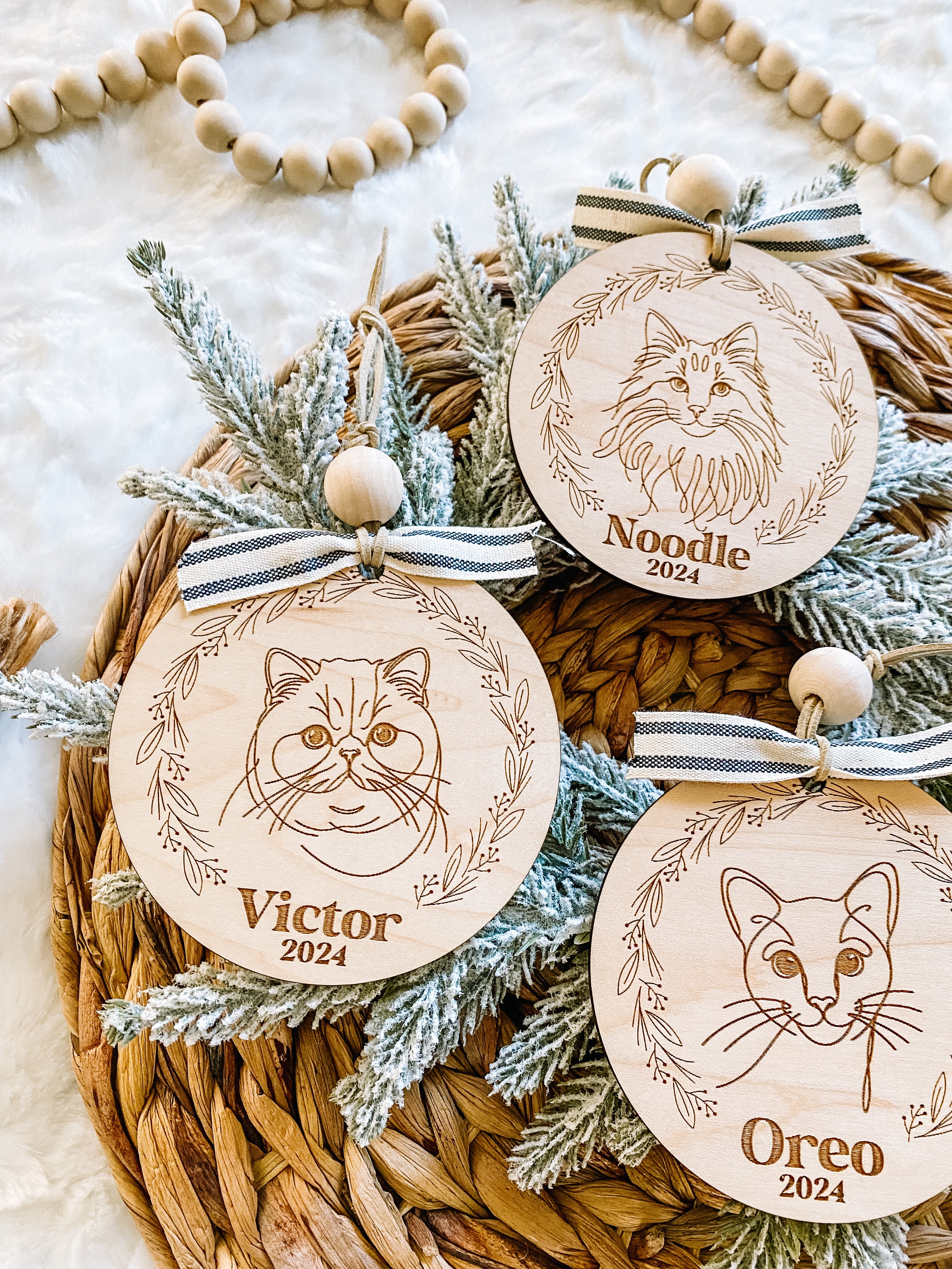 Custom Cat Breed Ornament
