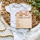 Bow Birth Stat Sign