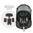 Orbit Baby - Cadeira de carro infantil G5+ com base 