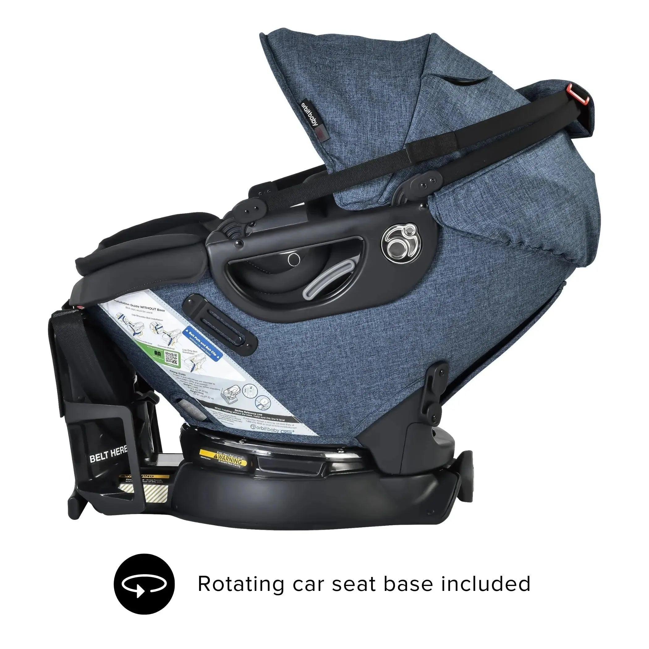 Orbit Baby - Cadeira de carro infantil G5+ com base 
