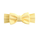 Happy Yellow Bow Headband