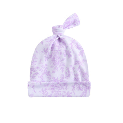 Bows & Blooms Baby Beanie Hat