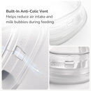 Hegen PPSU Anti-Colic Baby Bottle - 6 Months Plus - 330ml/11oz - Purple - 2-Pack