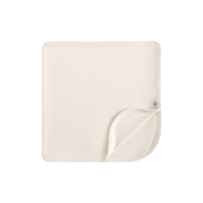 Oatmeal Ribbed Swaddle Blanket
