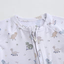 Dino Derby Zippered Baby Romper