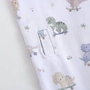 Dino Derby Zippered Baby Romper
