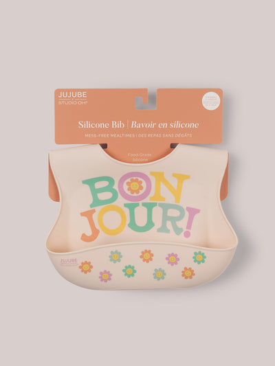 Silicone Bib, Bonjour Bébé Image 1