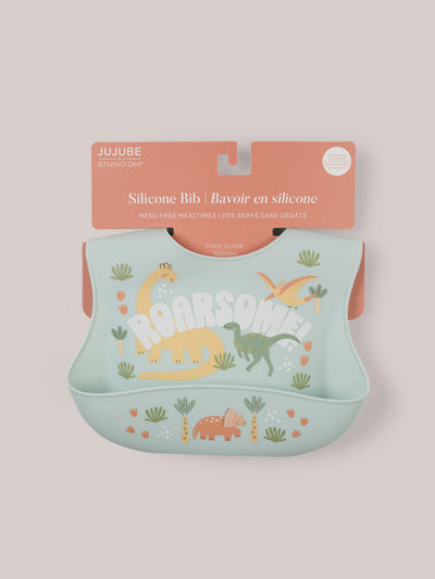 Silicone Bib, Roarsome Image 1