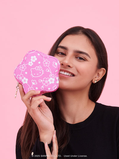 Hello Kitty × JuJuBe Cherry Blossoms Flower Mini Bag, Pink Image 2