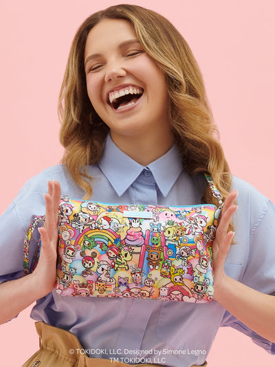 tokidoki Be Quick Clutch, 20th Anniversary Celebration lifestyle photo 1