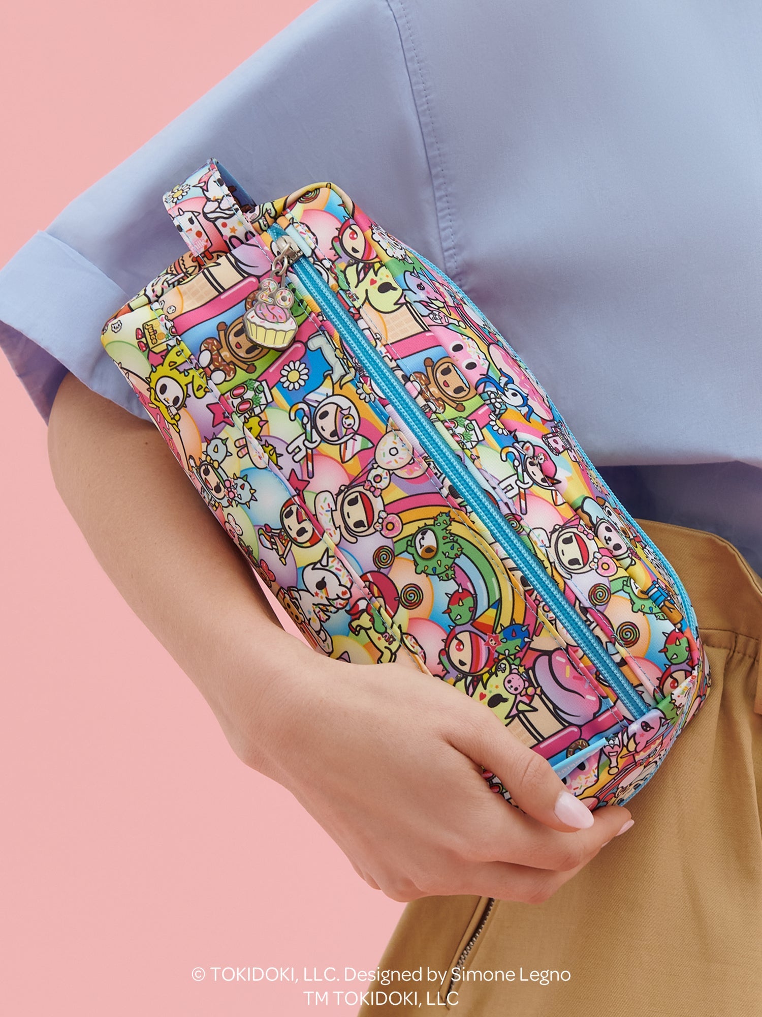 tokidoki Be Dapper Toiletry Cosmetic Pouch - 20th Anniversary Celebration