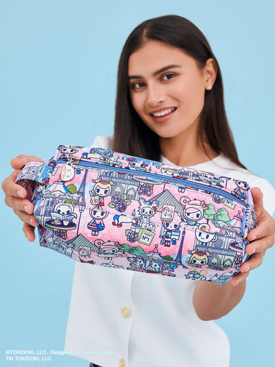 tokidoki Be Dapper Toiletry Cosmetic Case, C'est la vie à Paris Image 2