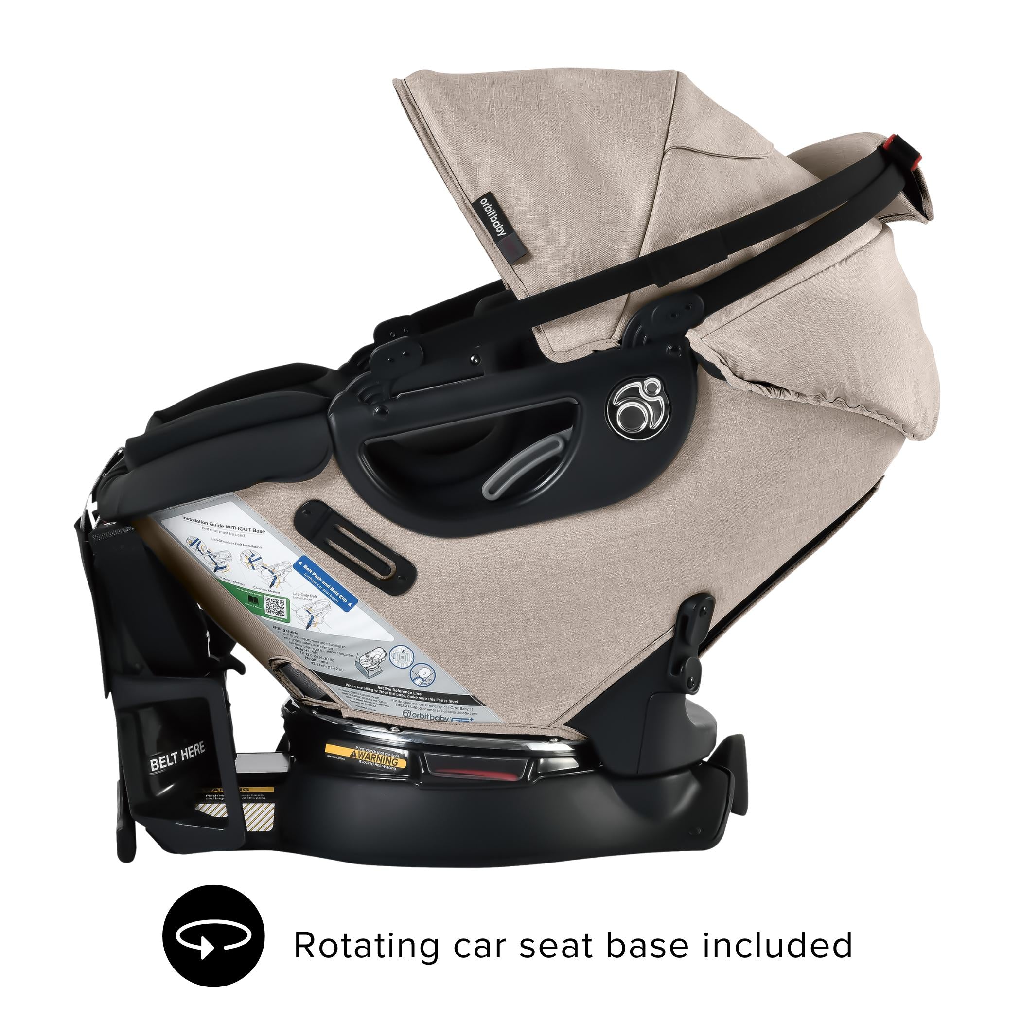 Orbit Baby M+ Stroll, Lounge, & Ride Travel System