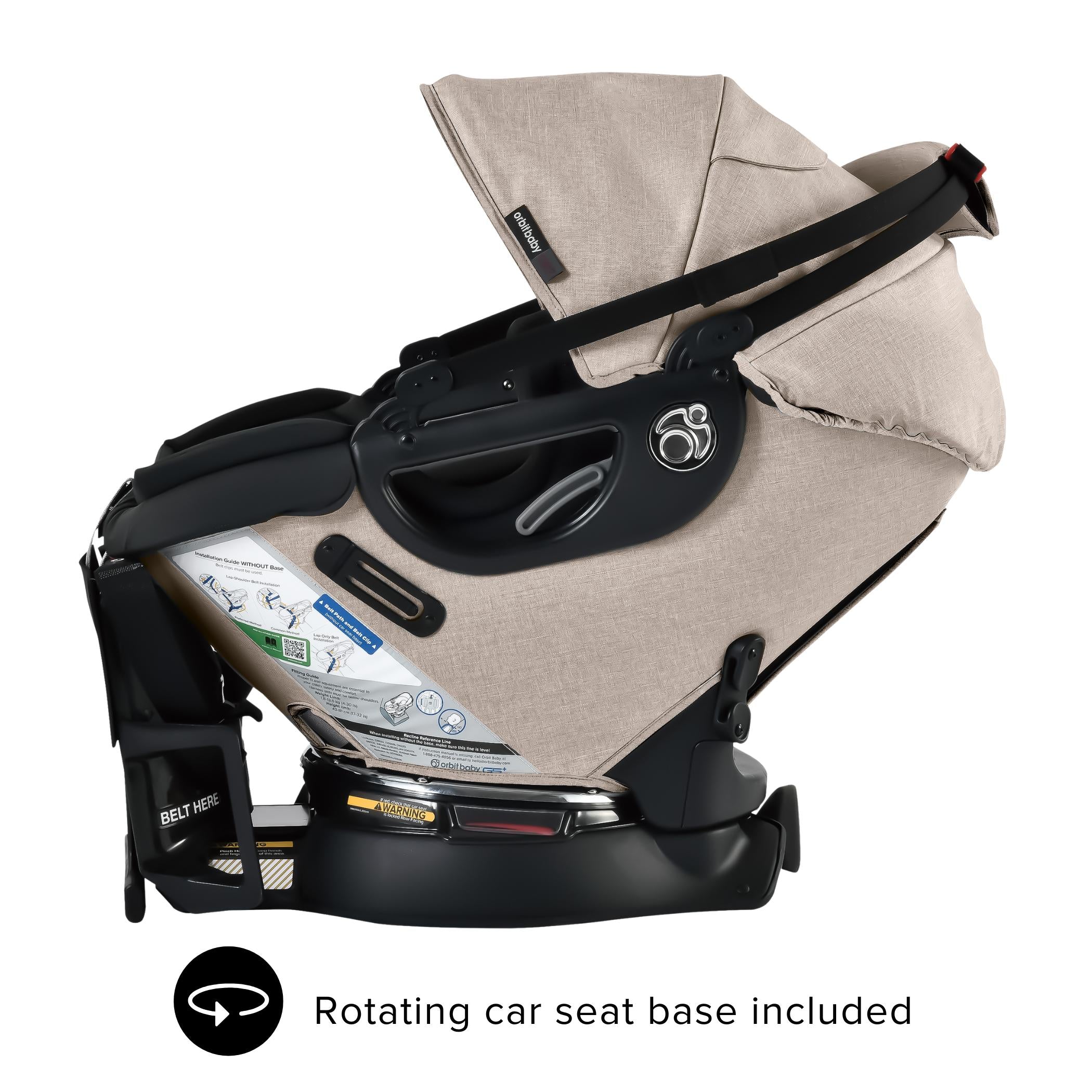 Orbit Baby M+ Stroll, Lounge, & Ride Travel System