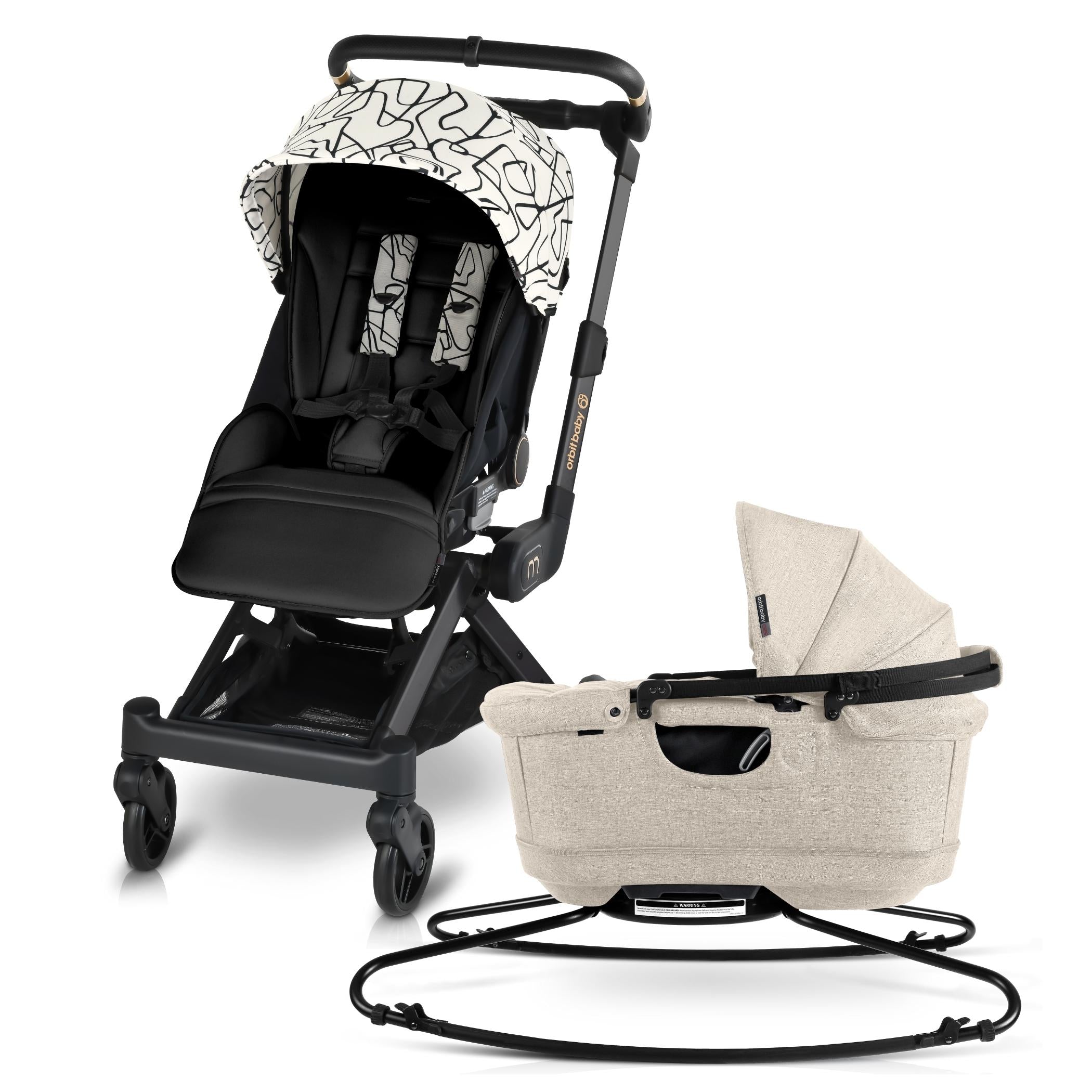 Orbit Baby M+ Stroll & Lounge Travel System