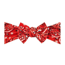 NÓ ESTAMPADO: bandana vermelha 