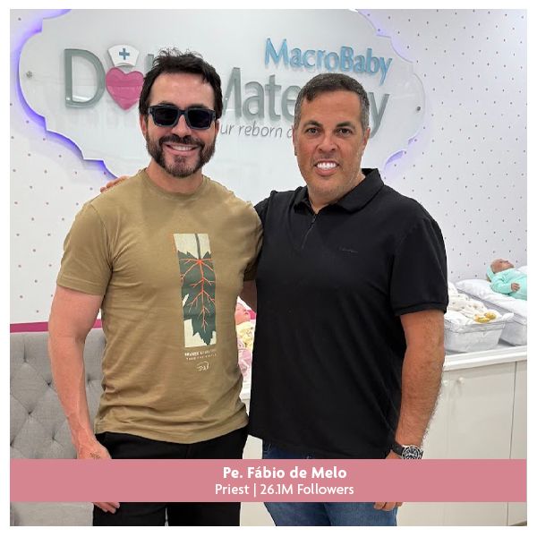 Padre Fabio Melo Bebe Reborn