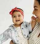 NÓ ESTAMPADO: bandana vermelha 