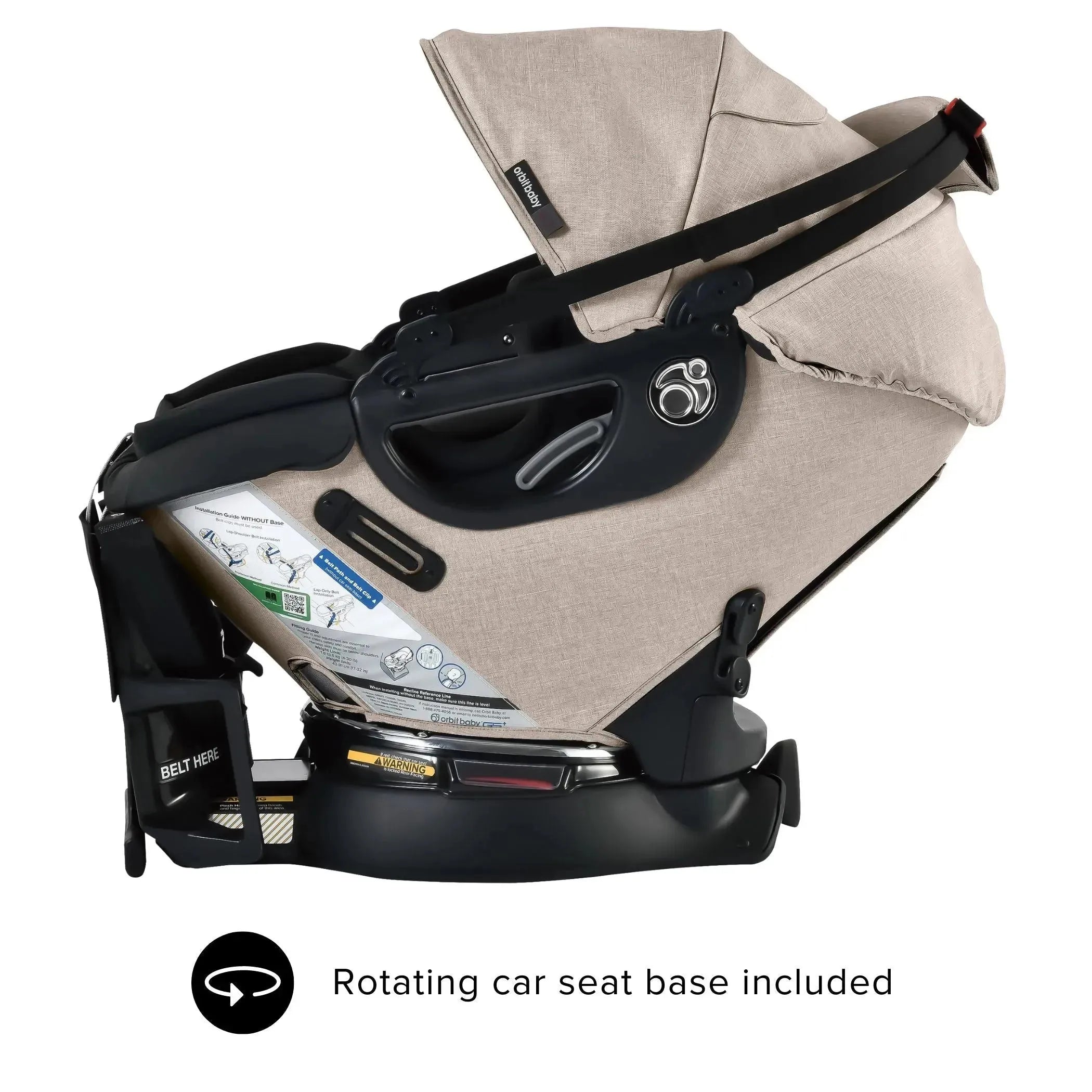 Orbit Baby - Sistema de viagem para passear, dormir e andar 