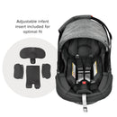 Orbit Baby - Sistema de viagem para passear, dormir e andar 