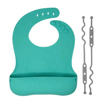Babador de viagem Stop-Drop + amarras