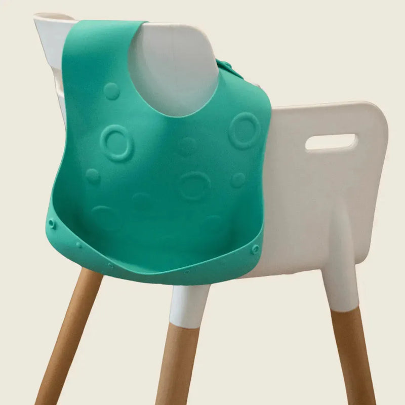 Babador de viagem Stop-Drop + amarras