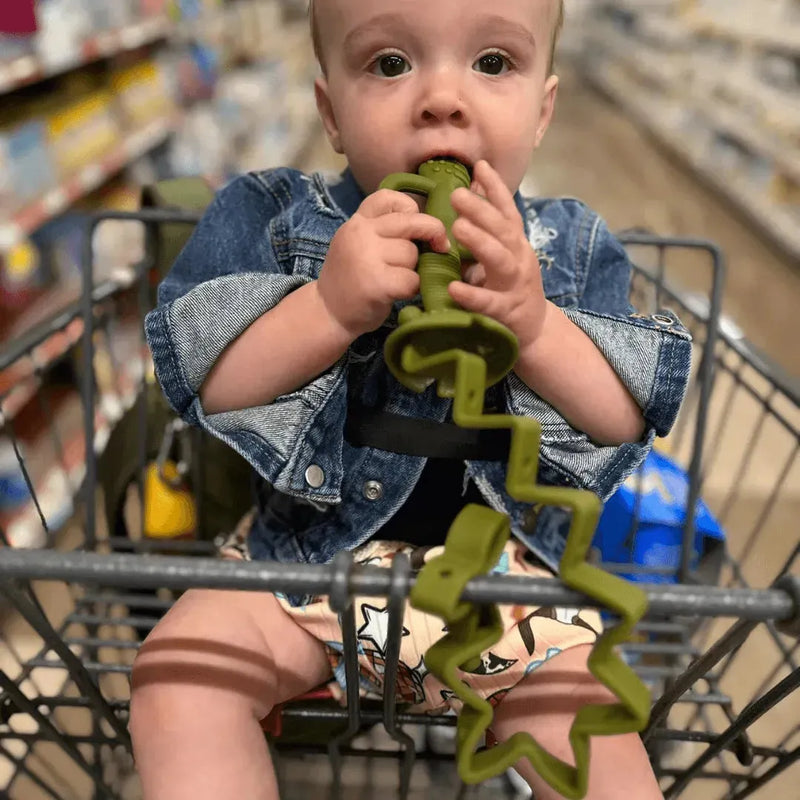 Bungee e corda de brinquedo para bebê ocupado