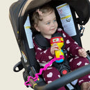 Bungee e corda de brinquedo para bebê ocupado