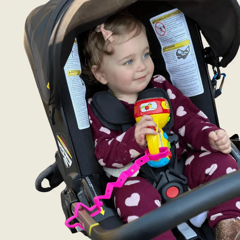 Bungee e corda de brinquedo para bebê ocupado