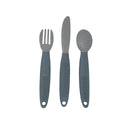 Utensílios para comer para bebês ocupados